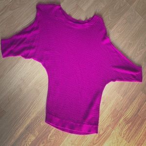 LAST CHANCE Magenta Layering Tunic Top